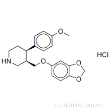 rac-trans-4-Desfluor-4-methoxyparoxetinhydrochlorid CAS 127017-74-7